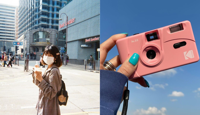  情侶打卡_菲林攝影_菲林相機 